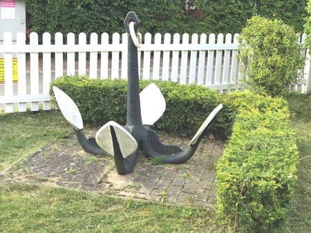 Der Anker vom Ankerplatz